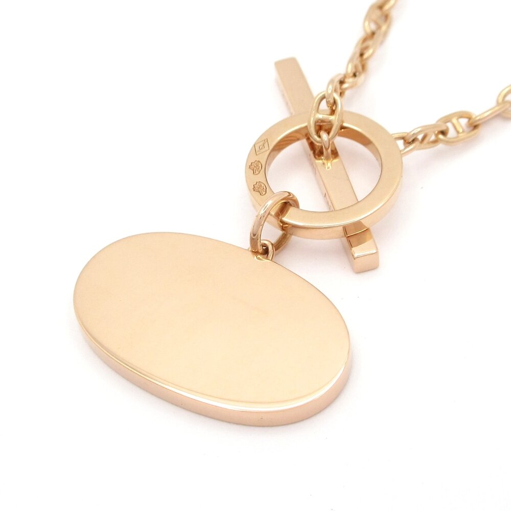 Hermès Chaîne d'Angkle Verso Necklace 18K Rose Gold Ceramic - Picture 3 of 6